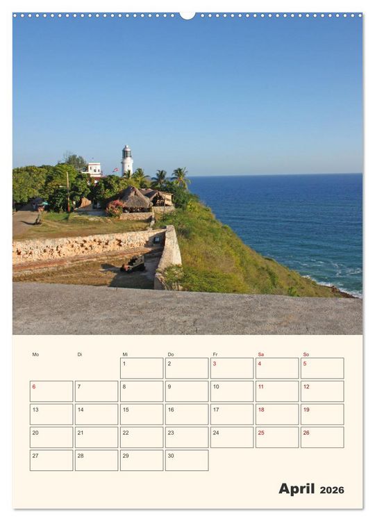 Produktbild: Kuba - Inselparadies in der Karibik (Wandkalender 2026 DIN A2 hoch), CALVENDO Monatskalender