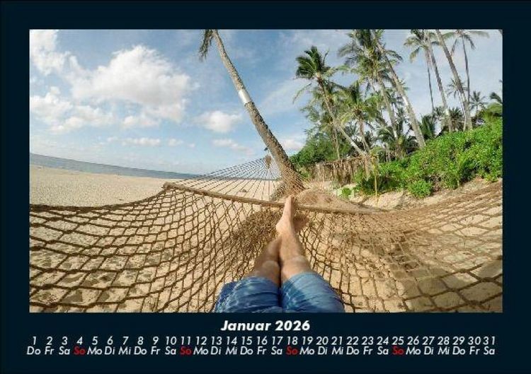 Produktbild: Urlaubsgef&uuml;hle 2026 Fotokalender DIN A5