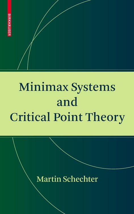 Produktbild: Minimax Systems and Critical Point Theory