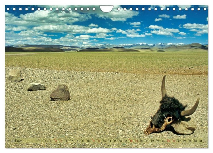 Produktbild: Tibet Das vergessene Land (Wandkalender 2026 DIN A4 quer), CALVENDO Monatskalender