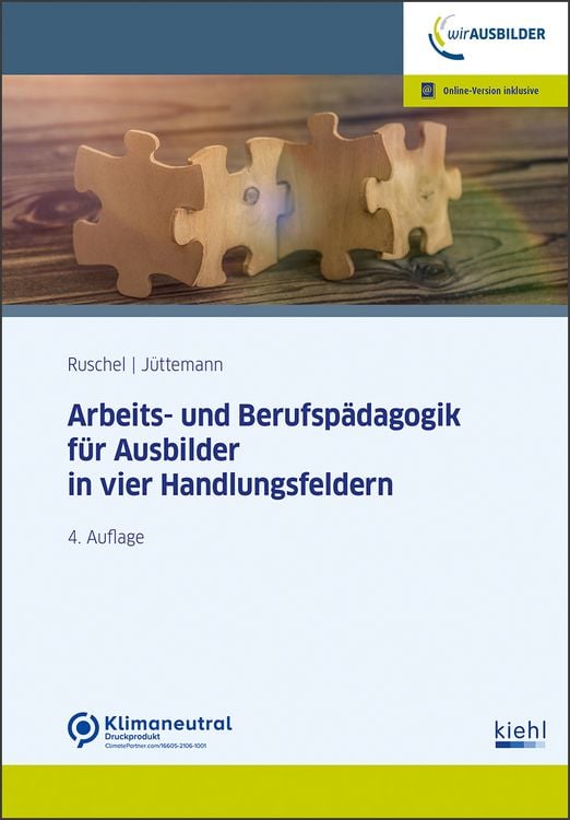 Produktbild: Arbeits-und Berufsp&auml;dagogik f&uuml;r Ausbilder in vier Handlungsfeldern