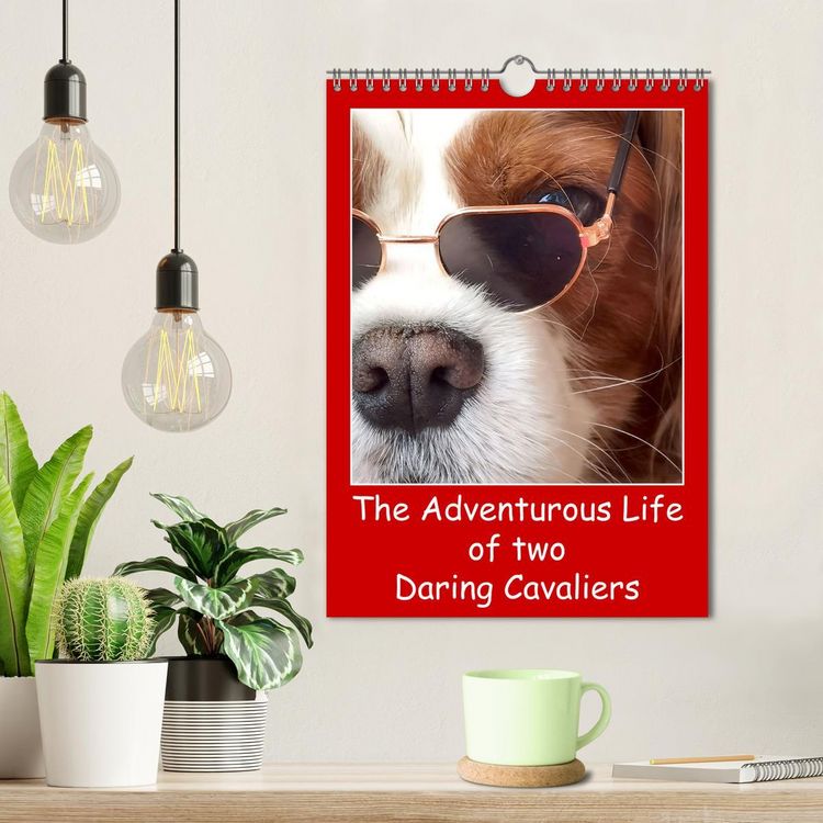 Produktbild: The Adventurous Life of two Daring Cavaliers (Wall Calendar 2026 DIN A4 portrait), CALVENDO 12 Month Wall Calendar