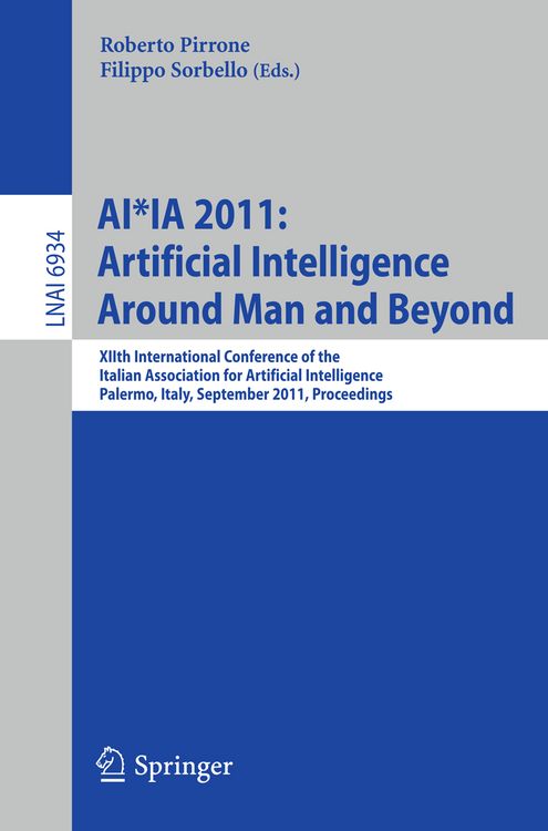 Produktbild: AI*IA 2011: Artificial Intelligence Around Man and Beyond