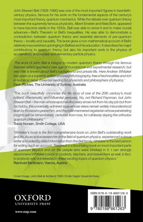 Produktbild: John Stewart Bell and Twentieth Century Physics