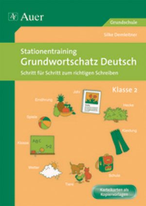 Produktbild: Stationentraining Grundwortschatz Deutsch 2