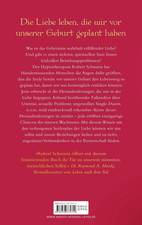 Produktbild: Der Seelenplan f&uuml;r die Liebe