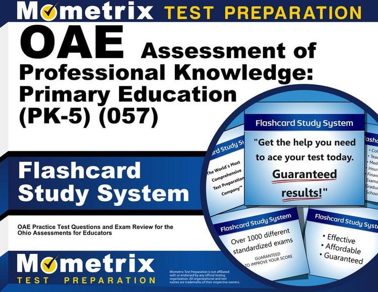 Produktbild: Oae Assessment of Professional Knowledge: Primary Education (Pk-5) (057) Flashcard Study System