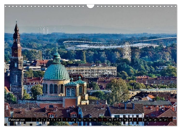 Produktbild: Hannover - Luftige Einblicke (Wandkalender 2026 DIN A3 quer), CALVENDO Monatskalender