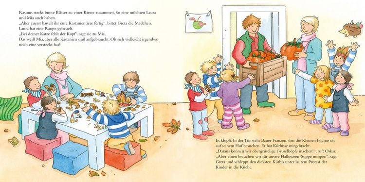 Produktbild: LESEMAUS 3: Herbstzeit im Kindergarten