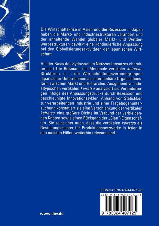 Produktbild: Ver&auml;nderungen in den japanischen Wertsch&ouml;pfungsstrukturen