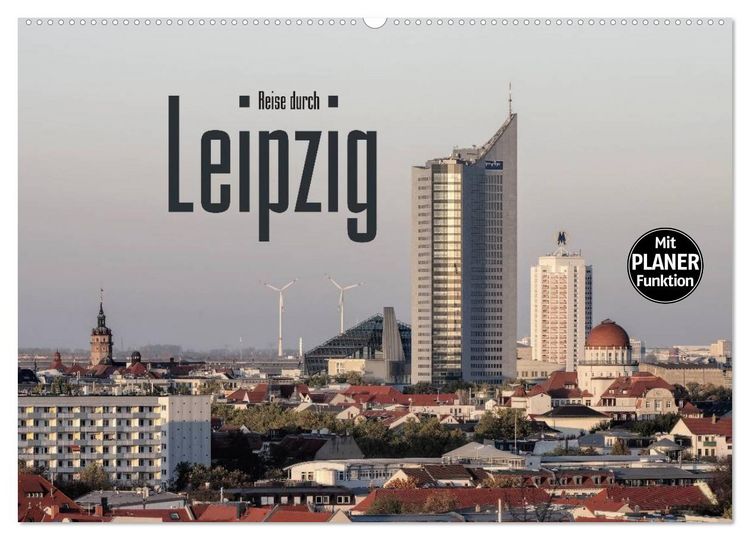 Produktbild: Reise durch Leipzig (Wandkalender 2026 DIN A2 quer), CALVENDO Monatskalender