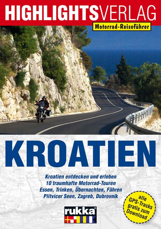 Produktbild: Motorrad-Reisef&uuml;hrer Kroatien
