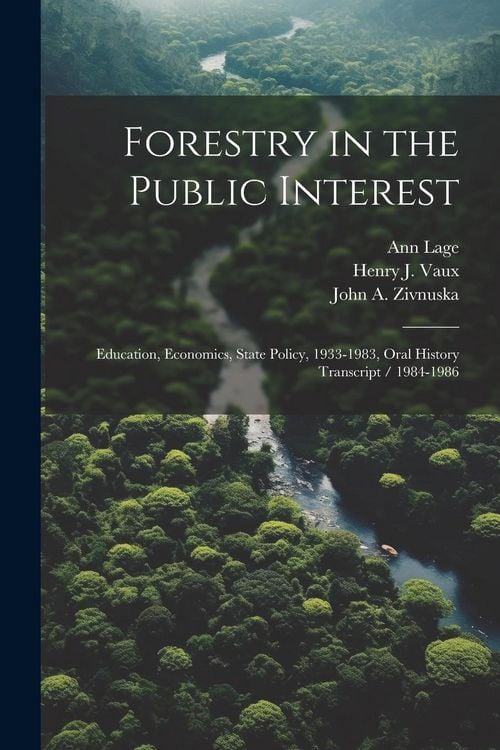Produktbild: Forestry in the Public Interest