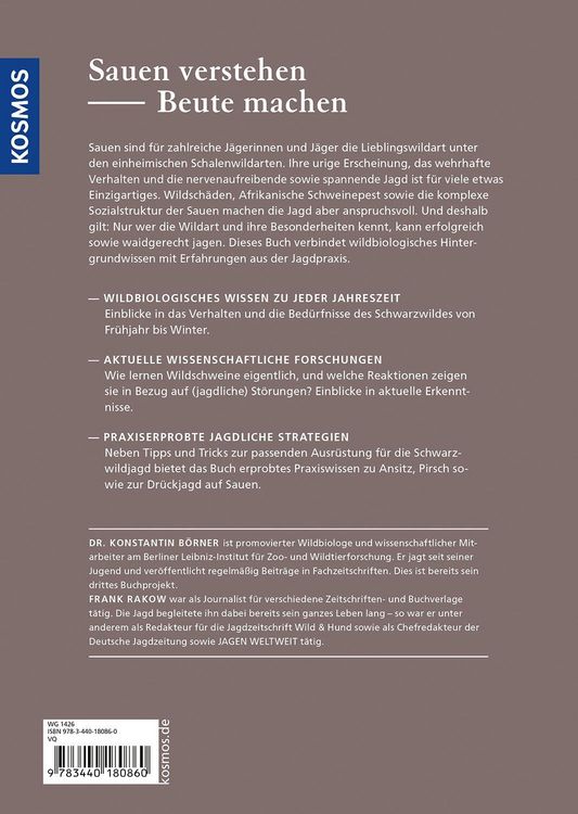 Produktbild: Auf Sauen jagen - mit Herz und Verstand