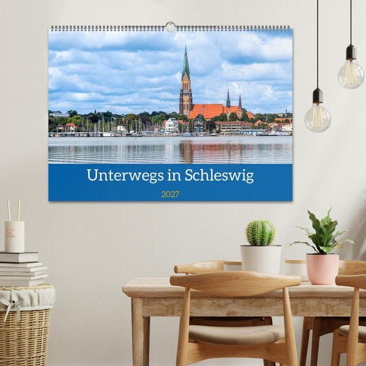 Produktbild: Unterwegs in Schleswig (Wandkalender 2027 DIN A2 quer), CALVENDO Monatskalender