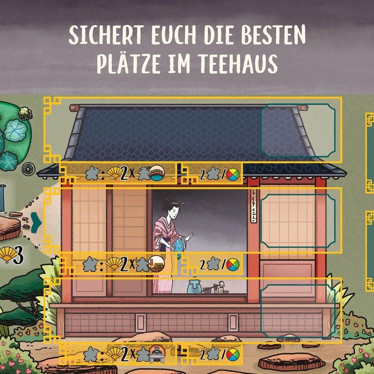 KOSMOS 684969 - Die Weiße Burg, Die Tee-Zeremonie, Erweiterung