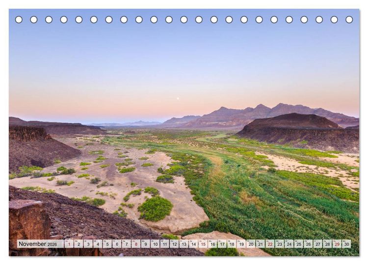 Produktbild: Namibia - Kunene (Tischkalender 2026 DIN A5 quer), CALVENDO Monatskalender