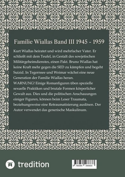 Produktbild: Familie Wiallas Band III 1945 - 1959