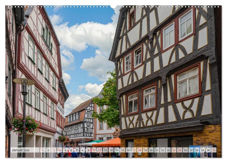 Produktbild: Bensheim Impressionen (hochwertiger Premium Wandkalender 2026 DIN A2 quer), Kunstdruck in Hochglanz