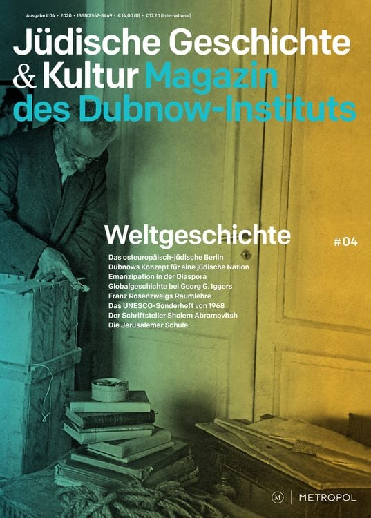 Produktbild: J&uuml;dische Geschichte & Kultur &ndash; Magazin des Simon-Dubnow-Instituts