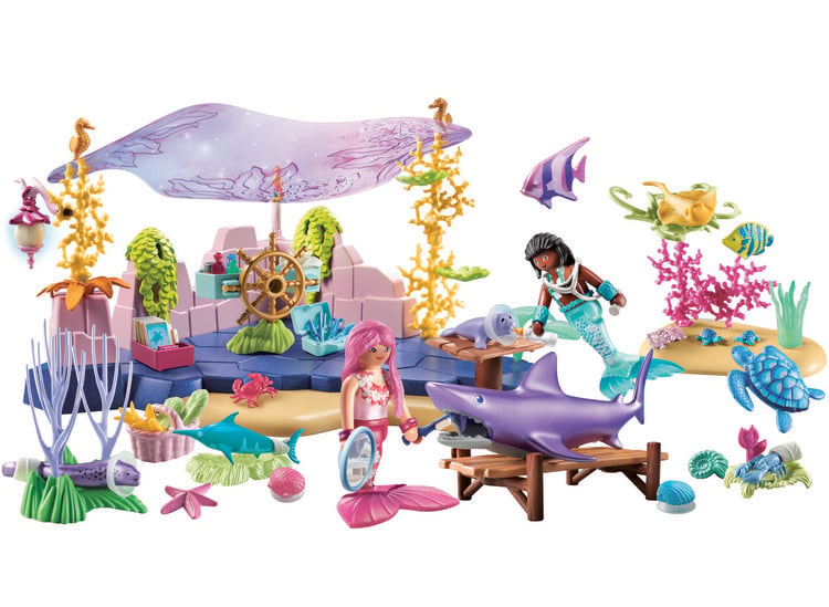 Produktbild: PLAYMOBIL 71499 Meerjungfrauen-Tierpflege