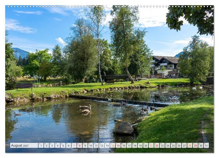 Produktbild: Ein Spaziergang durch Fischen im Allg&auml;u (Wandkalender 2027 DIN A2 quer), CALVENDO Monatskalender