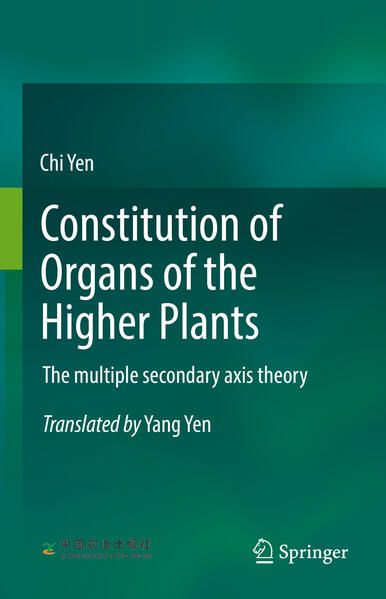 Produktbild: Constitution of Organs of the Higher Plants