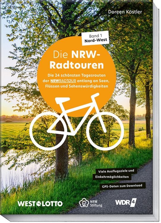 Produktbild: NRW-Radtouren &ndash; Band 1: Nord&ndash;West