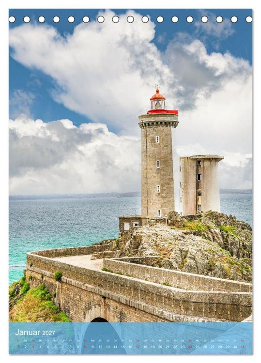 Produktbild: Bonjour Bretagne (Tischkalender 2027 DIN A5 hoch), CALVENDO Monatskalender