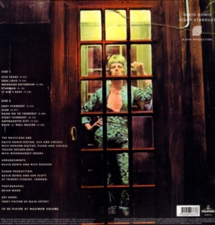 The Rise And Fall Of Ziggy Starust, 1 Schallplatte