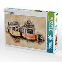 Produktbild: CALVENDO Puzzle Lissabon, Portugal 1000 Teile Lege-Gr&ouml;&szlig;e 64 x 48 cm Foto-Puzzle Bild von Peter Roder