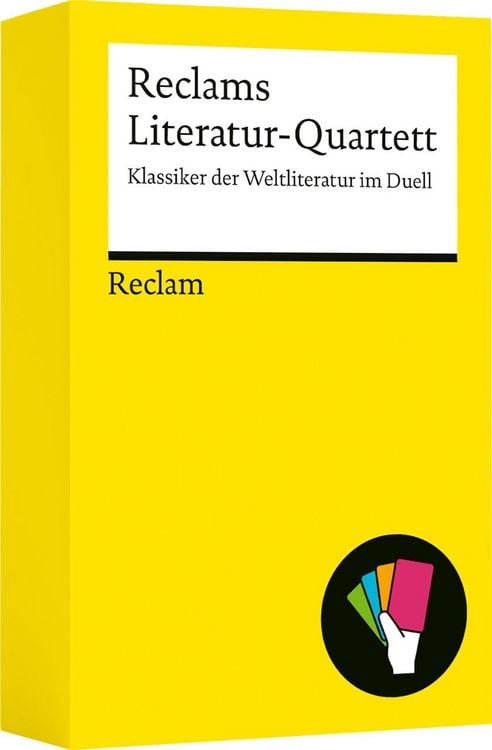Produktbild: Reclams Literatur-Quartett. Klassiker der Weltliteratur im Duell