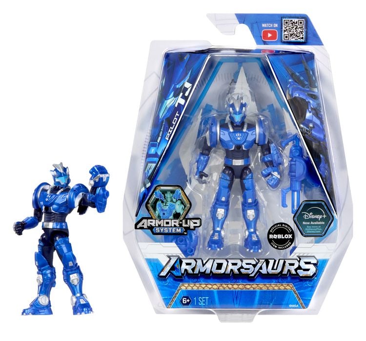 Produktbild: Armorsaurs 3.75 Figure- Triceratops Pilot (TJ)