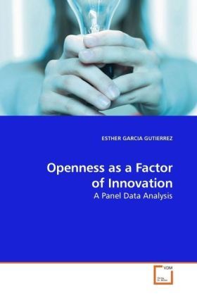 Produktbild: GARCIA GUTIERREZ, E: Openness as a Factor of Innovation