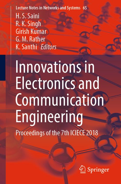 Produktbild: Innovations in Electronics and Communication Engineering