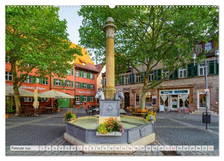 Produktbild: Schwabach Impressionen (Wandkalender 2026 DIN A2 quer), CALVENDO Monatskalender