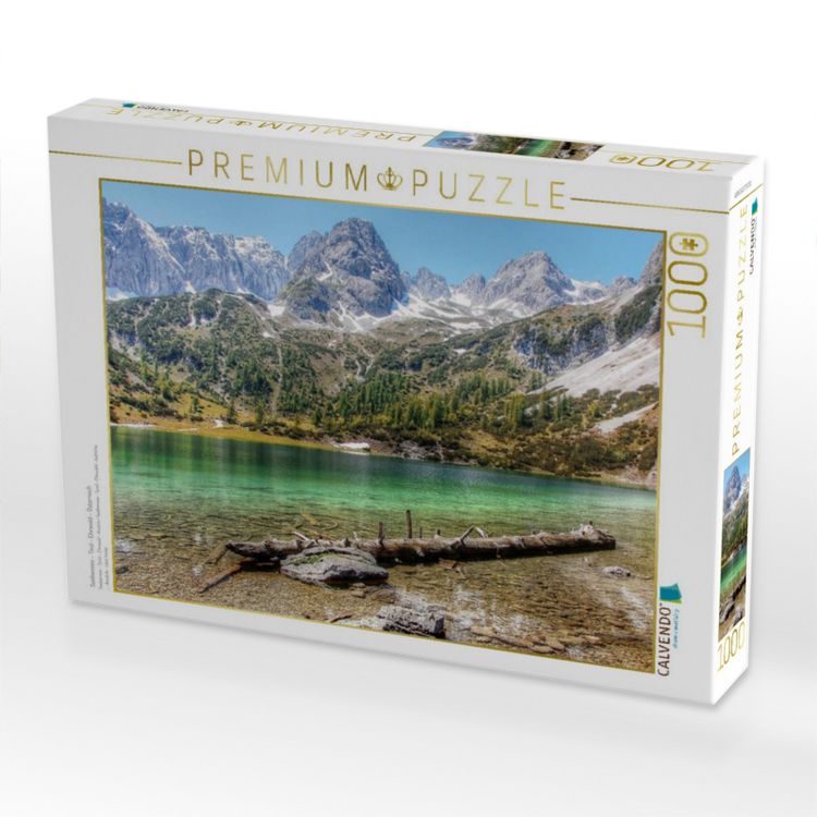 Produktbild: CALVENDO Puzzle Seebensee - Tirol - Ehrwald - &Ouml;sterreich | 1000 Teile Lege-Gr&ouml;&szlig;e 64x48cm Foto-Puzzle f&uuml;r gl&uuml;ckliche Stunden