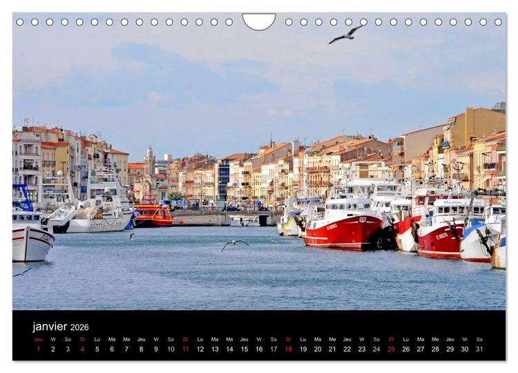 Produktbild: Occitanie (Calendrier mural 2026 DIN A4 vertical), CALVENDO calendrier mensuel