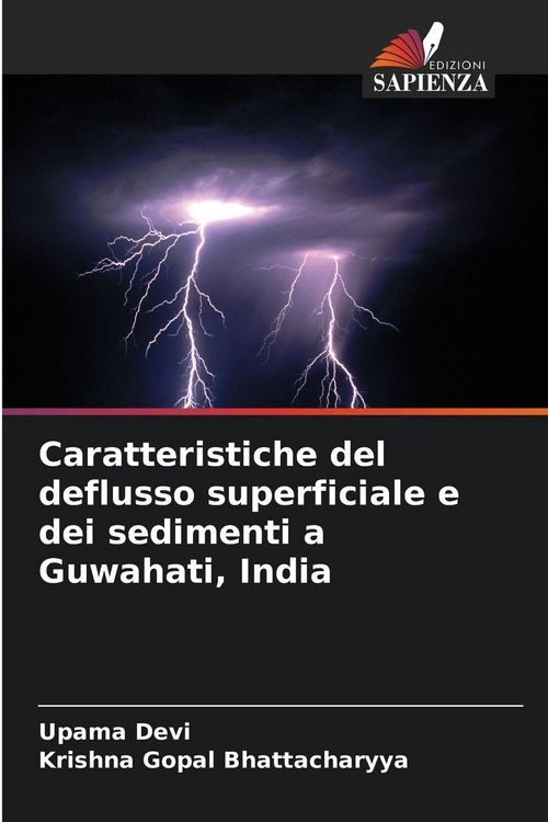 Produktbild: Caratteristiche del deflusso superficiale e dei sedimenti a Guwahati, India