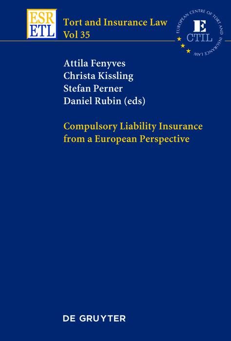 Produktbild: Compulsory Liability Insurance from a European Perspective