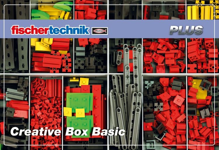 Produktbild: Fischertechnik 554195 - PLUS Creative Box Basic, Baukasten, Konstruktionsbaukasten