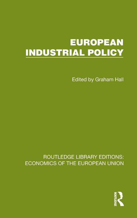 Produktbild: European Industrial Policy