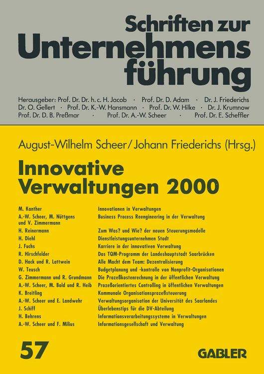 Produktbild: Innovative Verwaltungen 2000