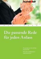 Produktbild: Die passende Rede f&uuml;r jeden Anlass