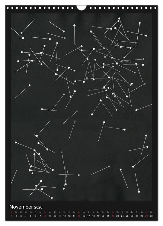 Produktbild: Anton Stankowski Fotogramme (Wandkalender 2026 DIN A3 hoch), CALVENDO Monatskalender