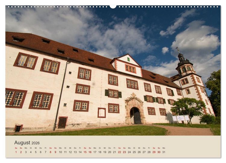 Produktbild: Sommer in Schmalkalden (hochwertiger Premium Wandkalender 2026 DIN A2 quer), Kunstdruck in Hochglanz