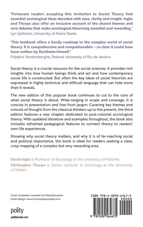 Produktbild: An Invitation to Social Theory