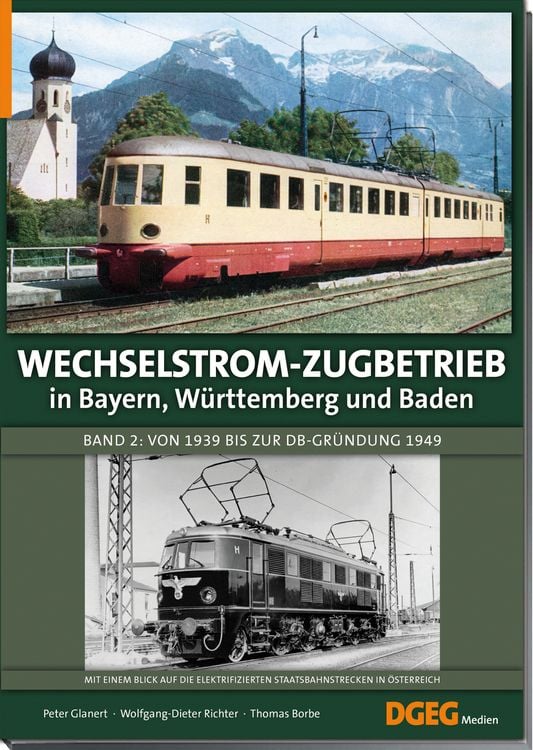 Produktbild: Wechselstrom-Zugbetrieb in Bayern, Württemberg und Baden
