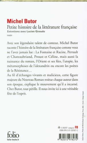 Produktbild: Petite histoire de la litt&eacute;rature fran&ccedil;aise
