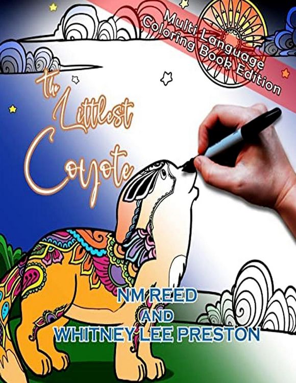 Produktbild: The littlest Coyote (Multi Language Coloring Edition)